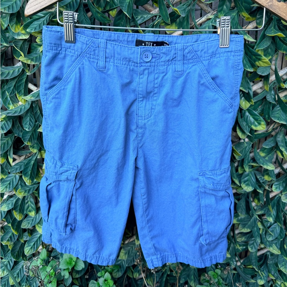 ▪️‎ 4/$25- TEX Cotton Blue Cargo Shorts